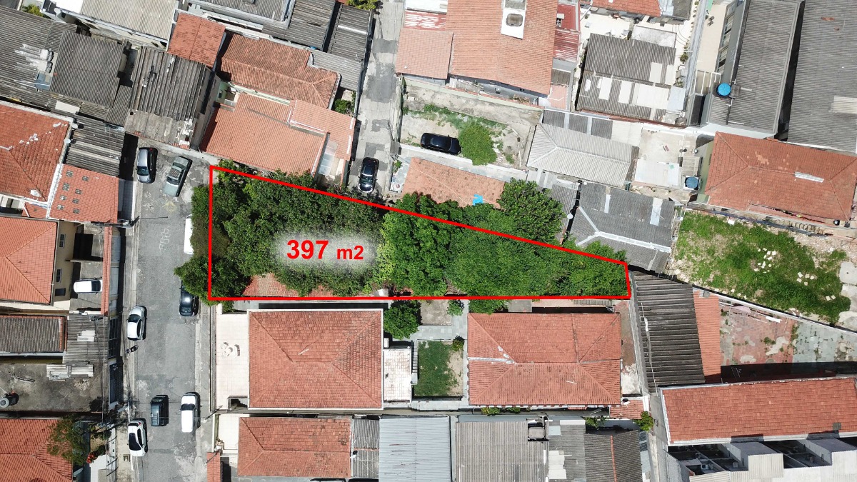 Terreno residencial para venda, 397m²