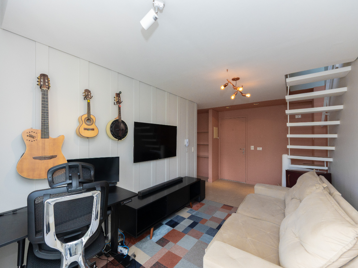 Cobertura à venda com 1 quarto, 56m² - Foto 1